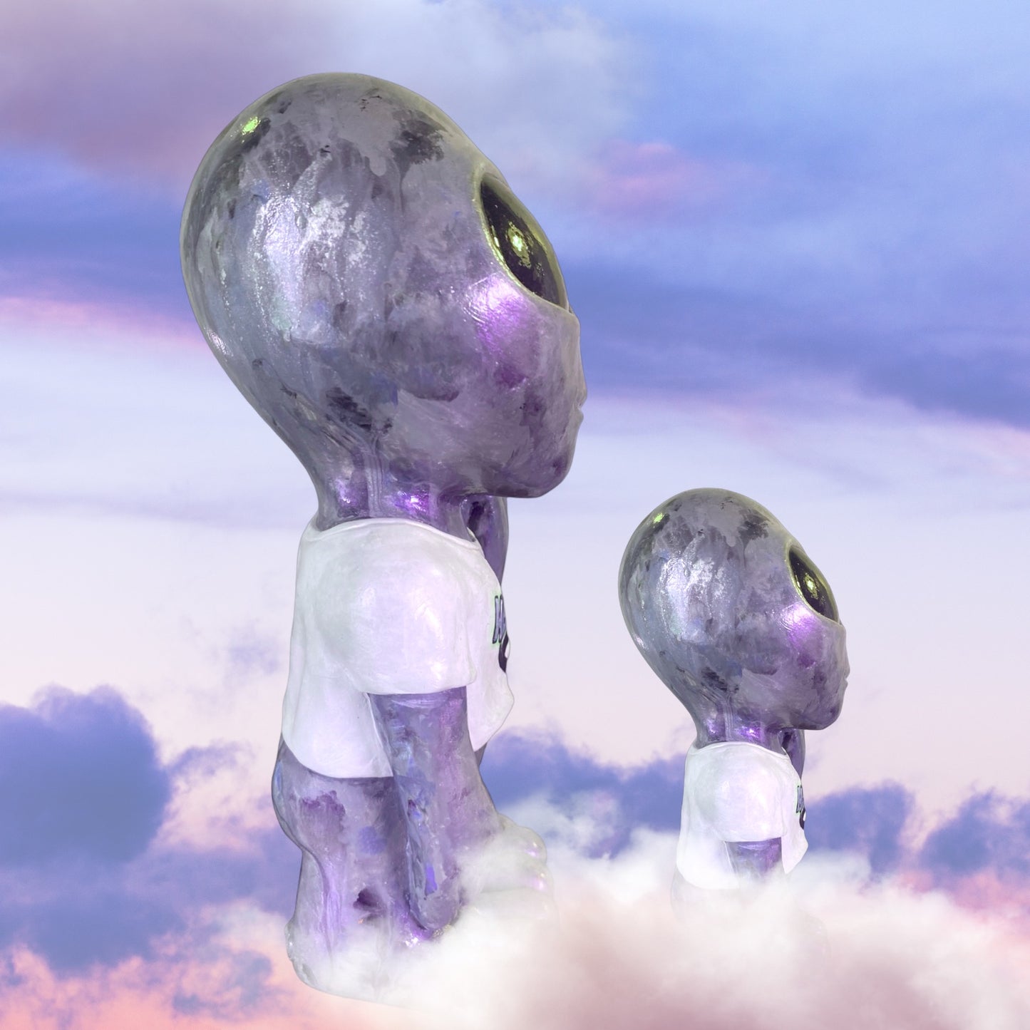 FU Aliens No Humans Art Sculptures