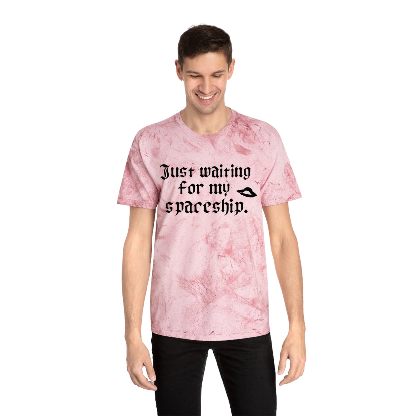 Just Waiting for my Spaceship Comfort Colors Color Blast Unisex T-Shirt