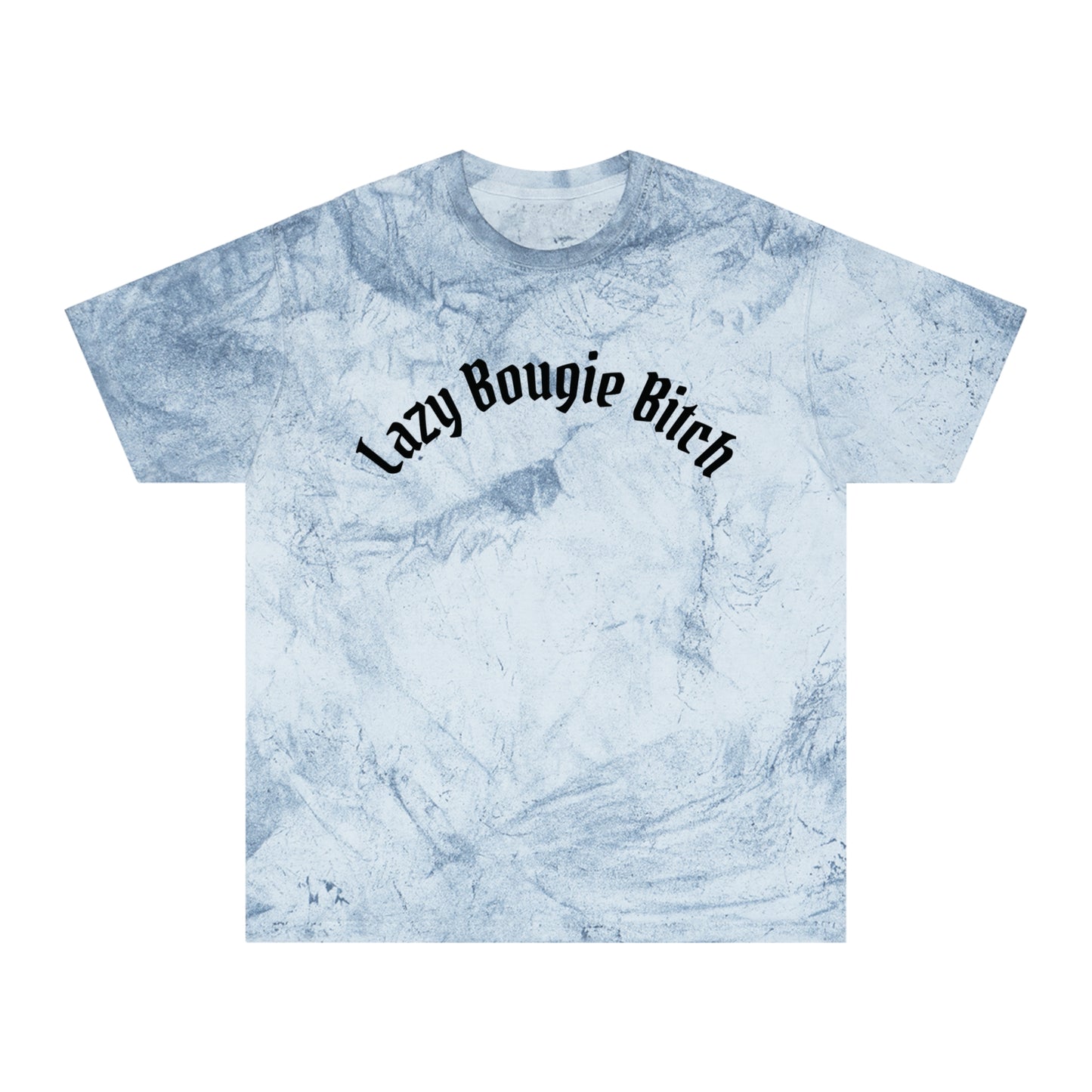 Lazy Bougie Bitch Color Blast T-Shirt, Trendy Graphic Tee