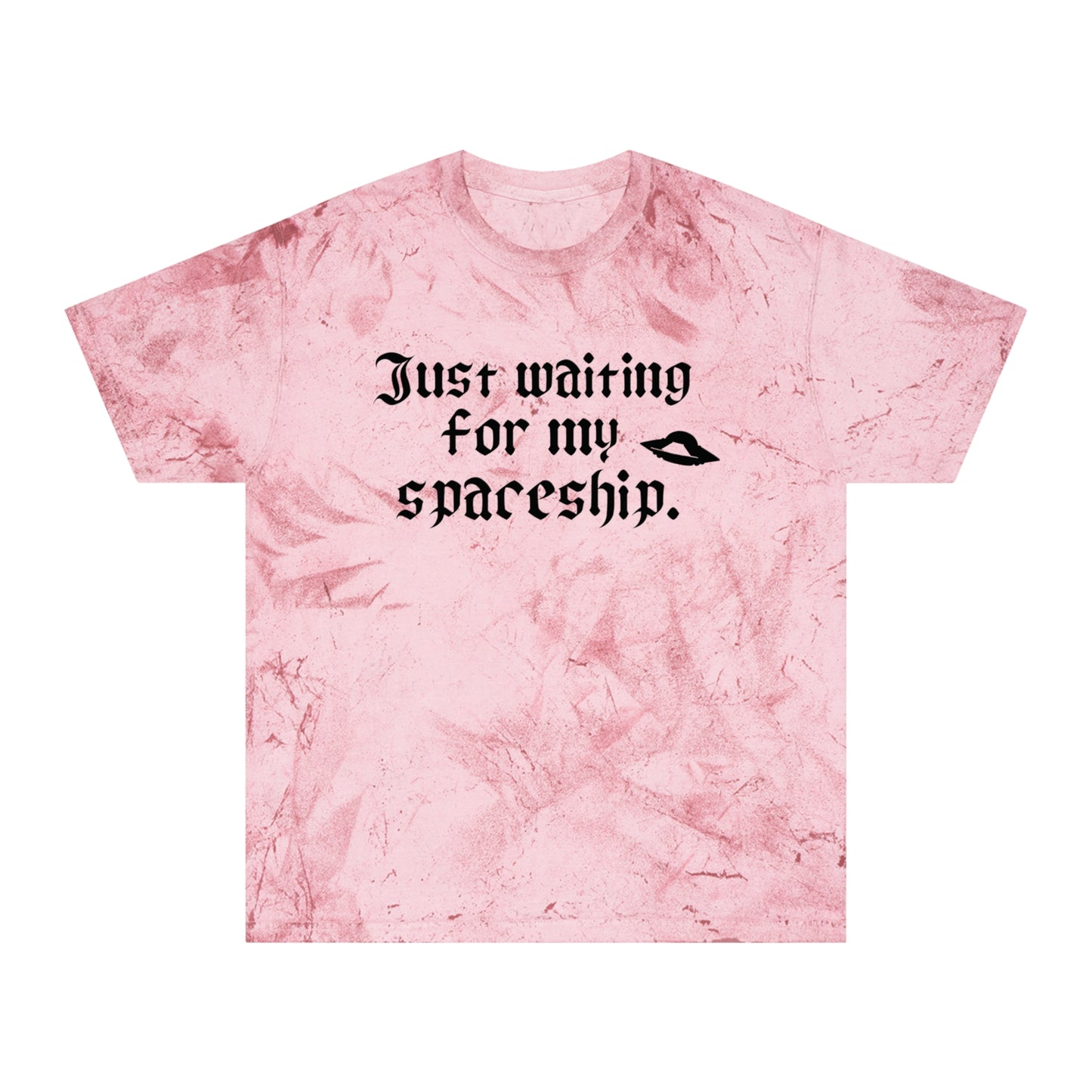 Just Waiting for my Spaceship Comfort Colors Color Blast Unisex T-Shirt