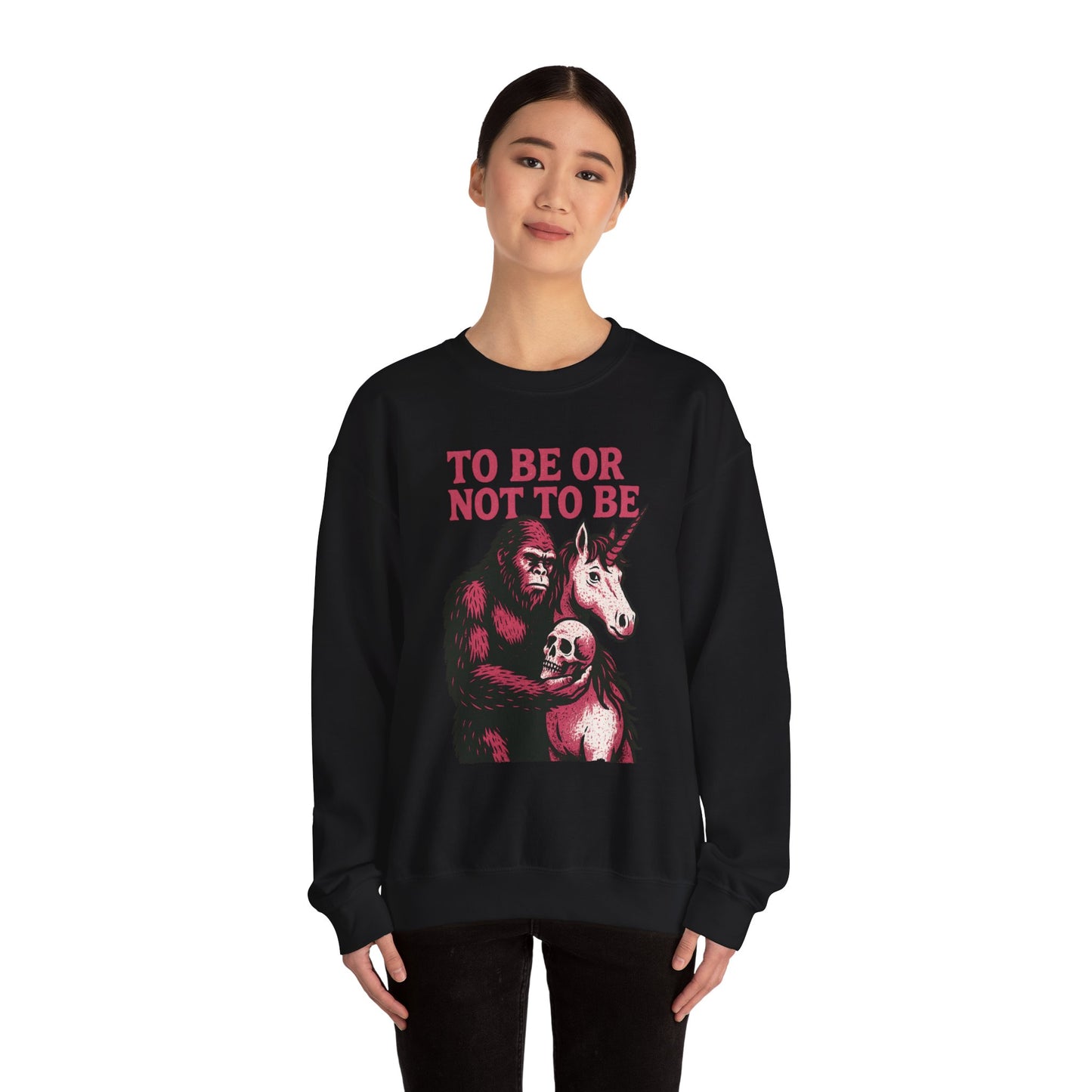 Cryptids Existential Crisis Unisex Heavy Blend™ Crewneck Sweatshirt