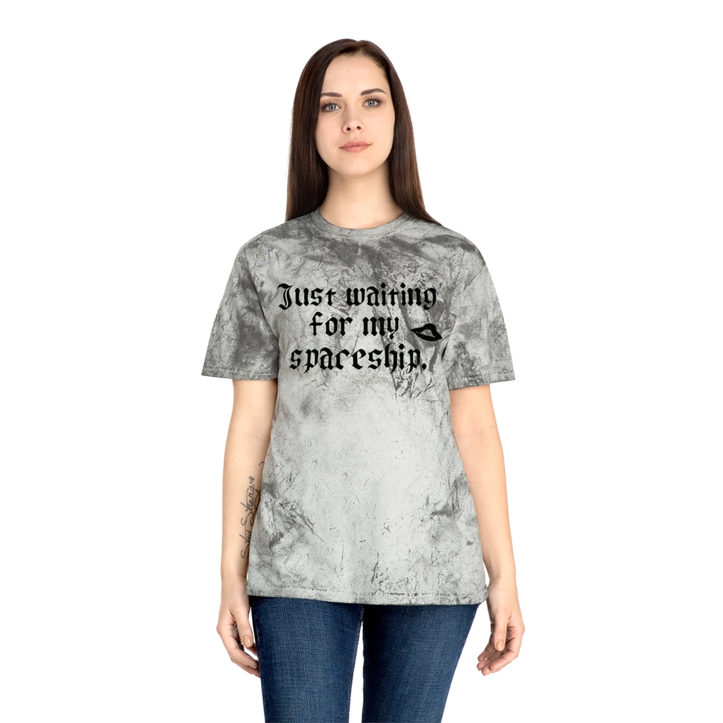 Just Waiting for my Spaceship Comfort Colors Color Blast Unisex T-Shirt