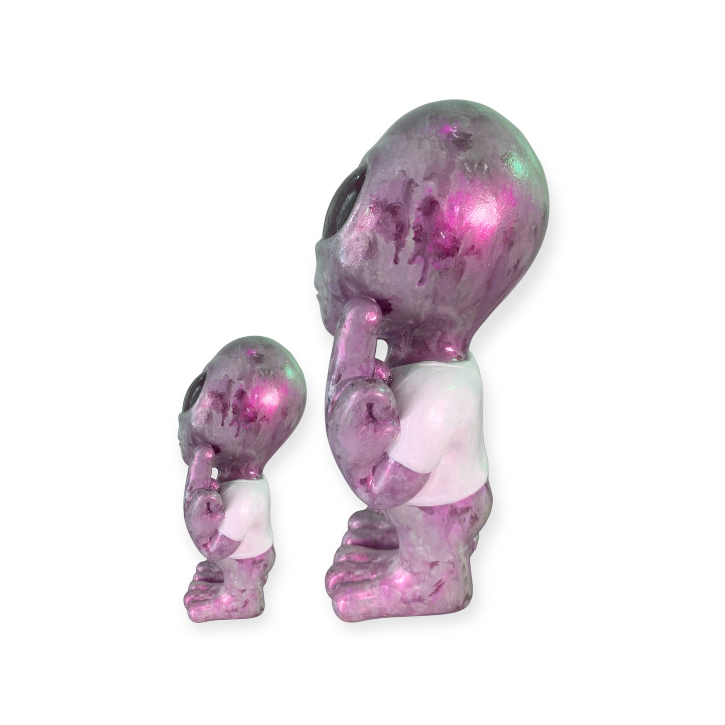 FU Aliens No Humans Art Sculptures