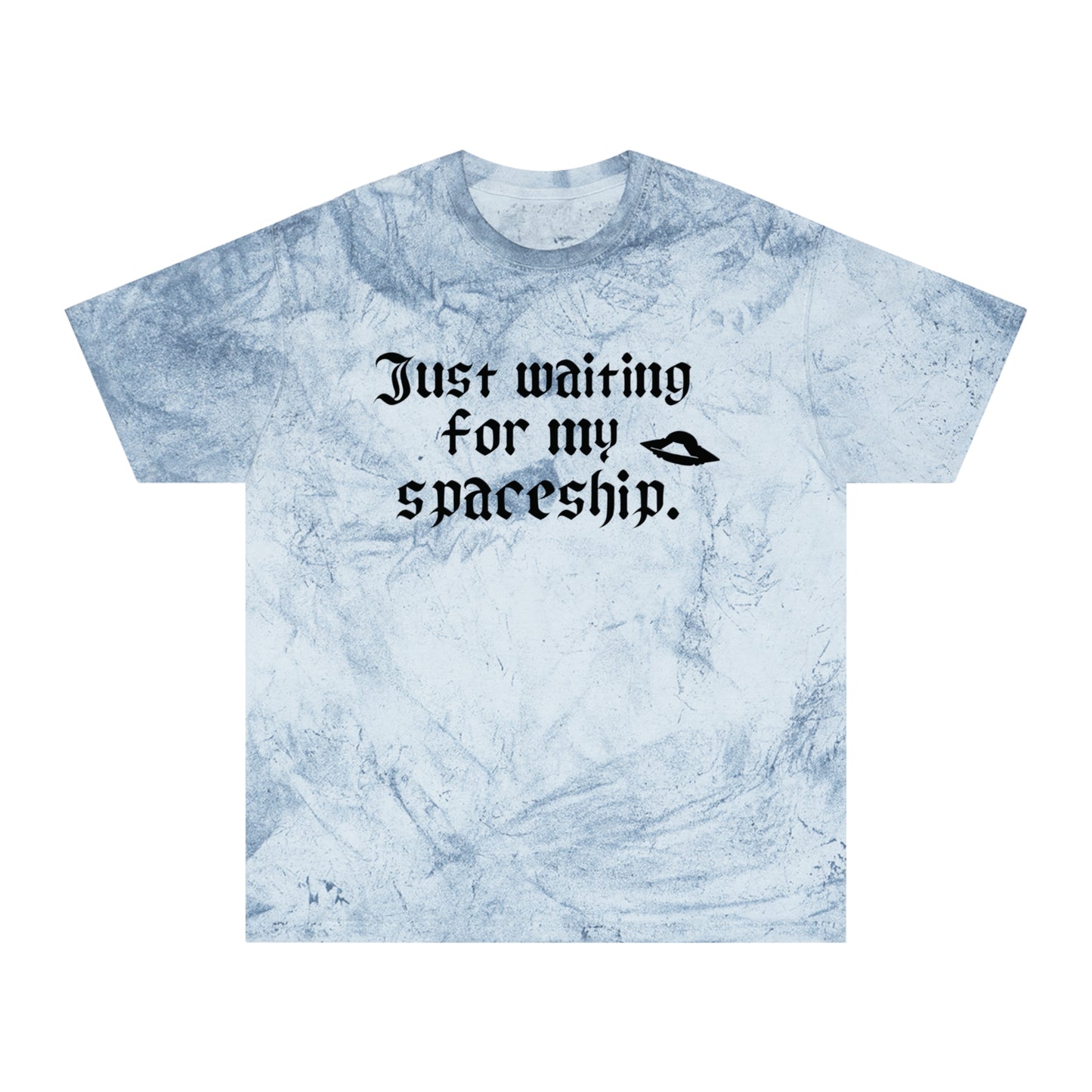 Just Waiting for my Spaceship Comfort Colors Color Blast Unisex T-Shirt