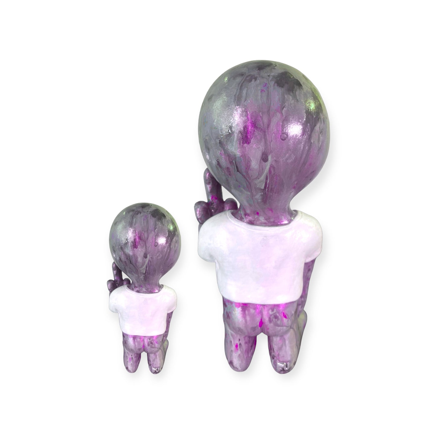 FU Aliens No Humans Art Sculptures