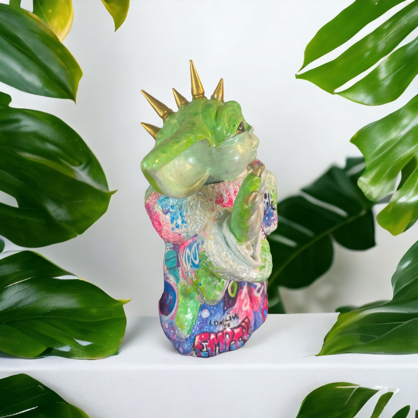 Graffiti Grogu Art Sculpture