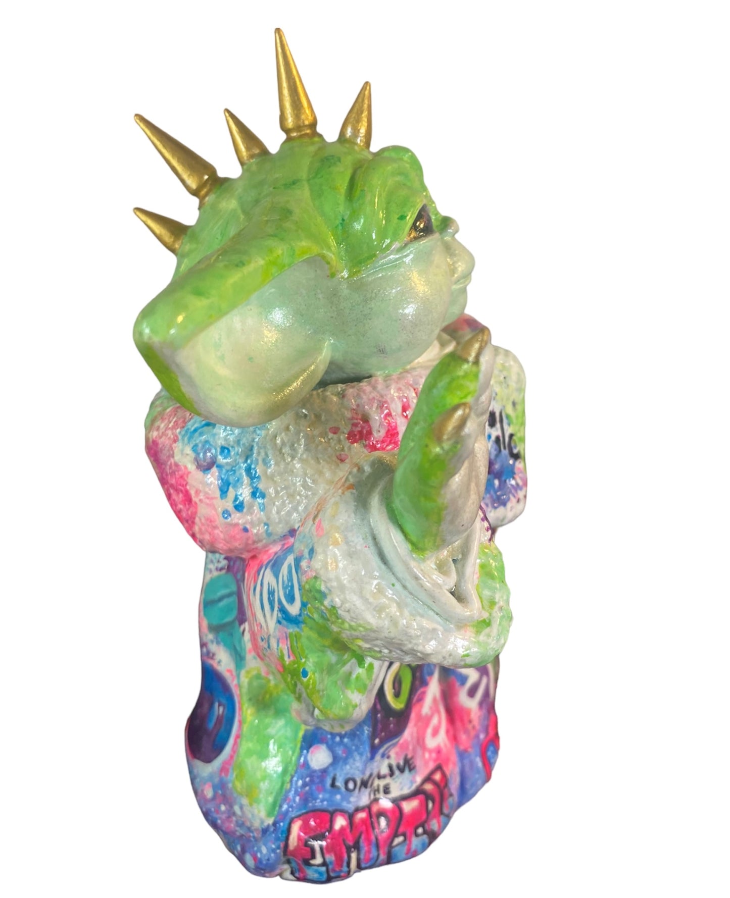 Graffiti Grogu Art Sculpture