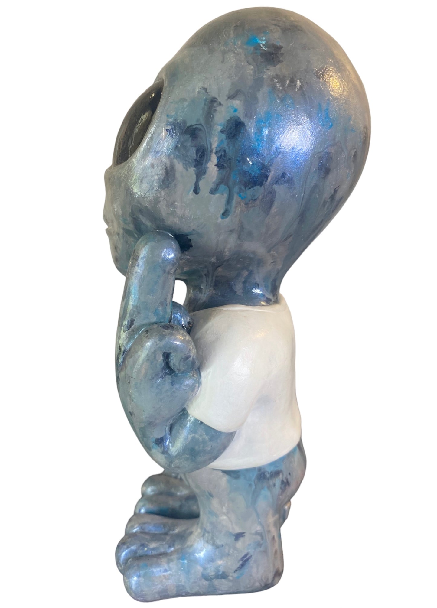 FU Aliens No Humans Art Sculptures