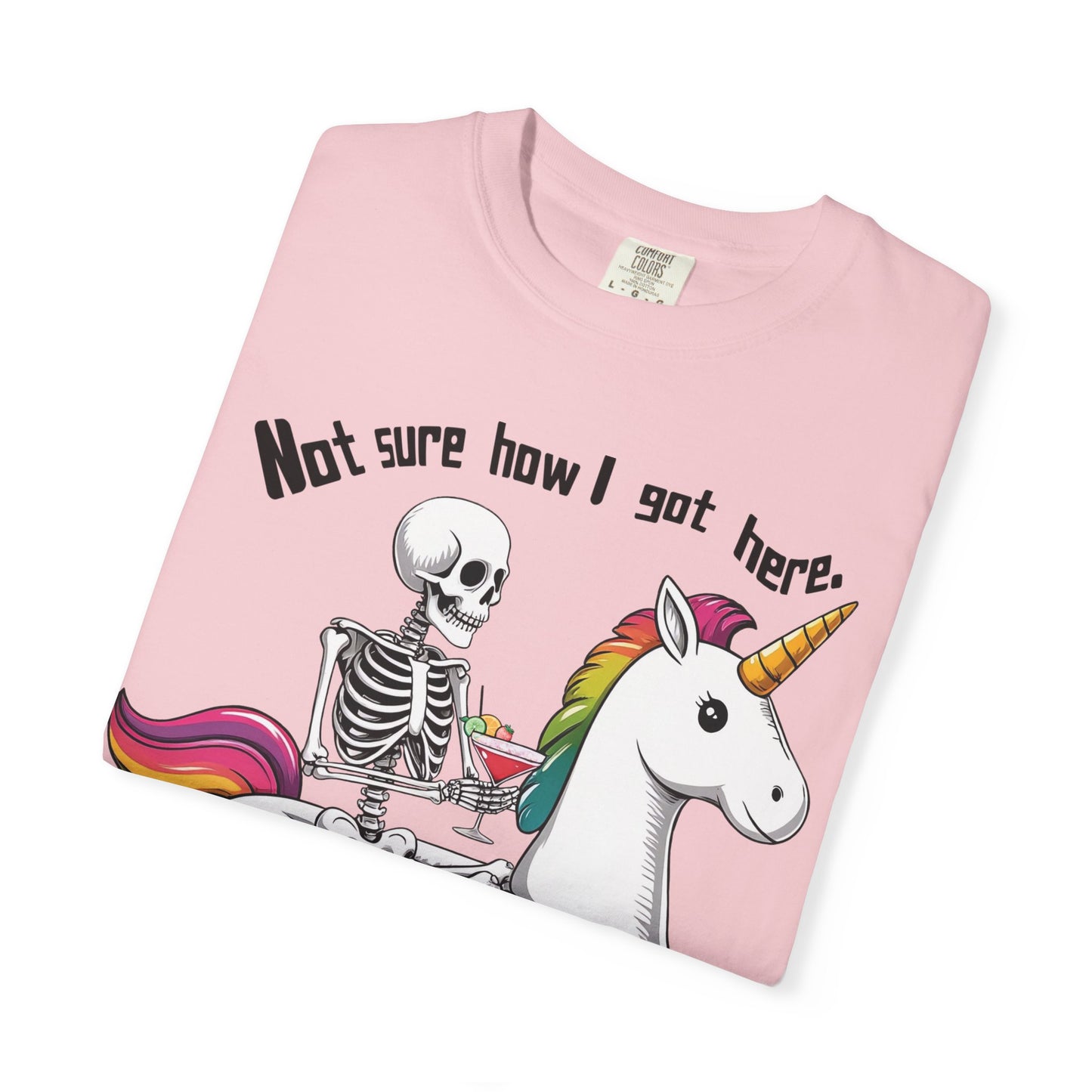 Whimsical Skeleton Unicorn T-Shirt