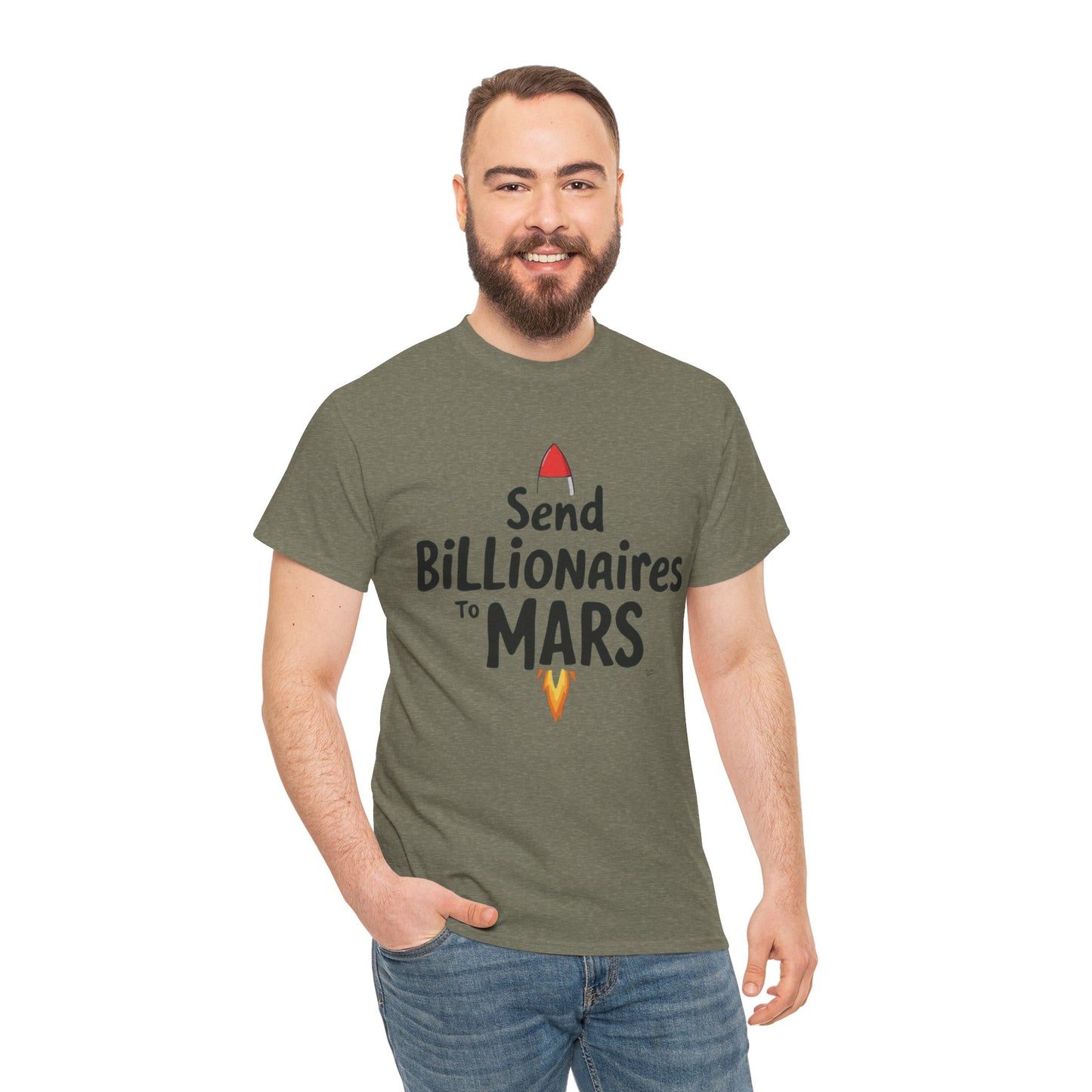 Send Billionaires to Mars US Politics Tee