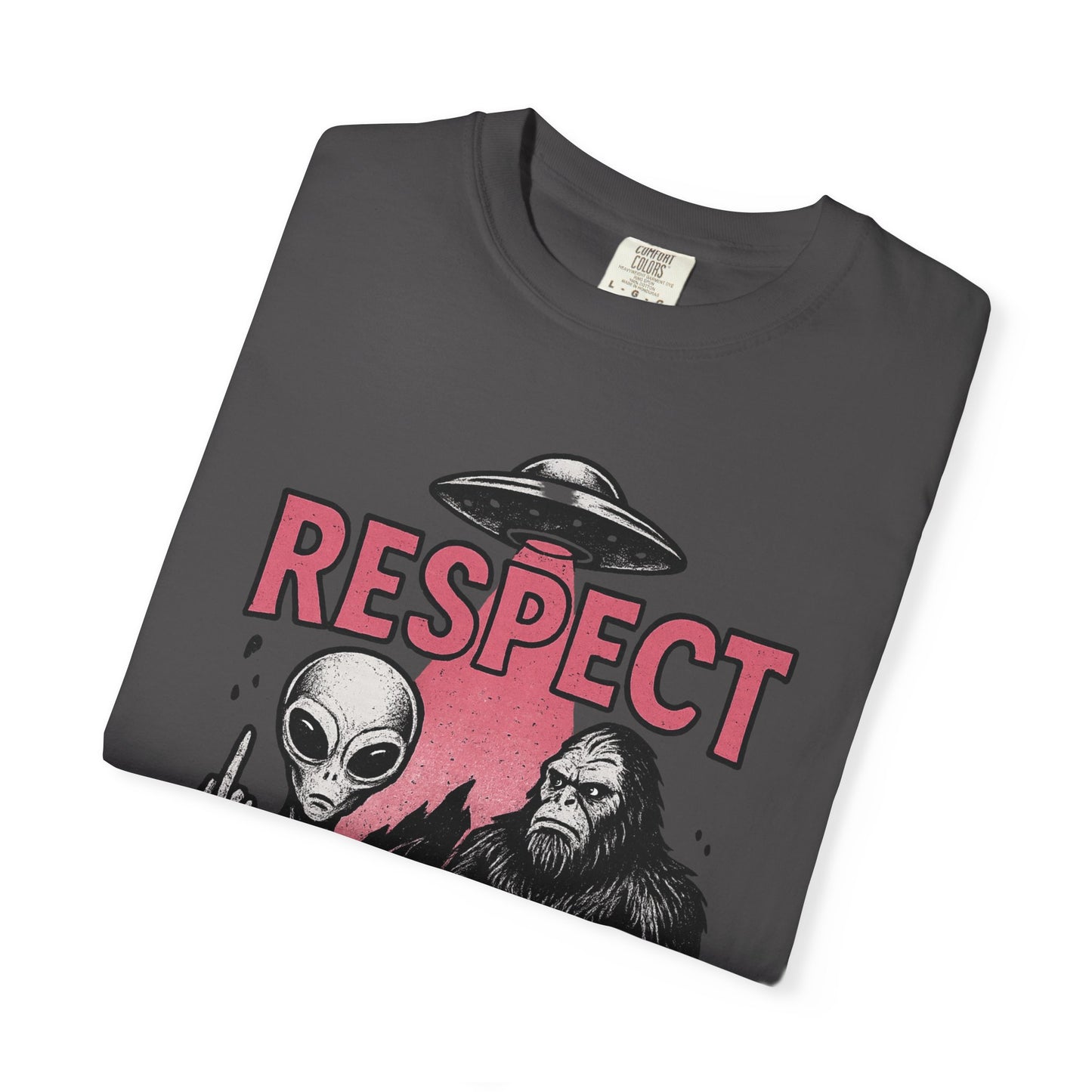 Cryptid Unisex T-shirt - Respect the Locals Humorous Tee