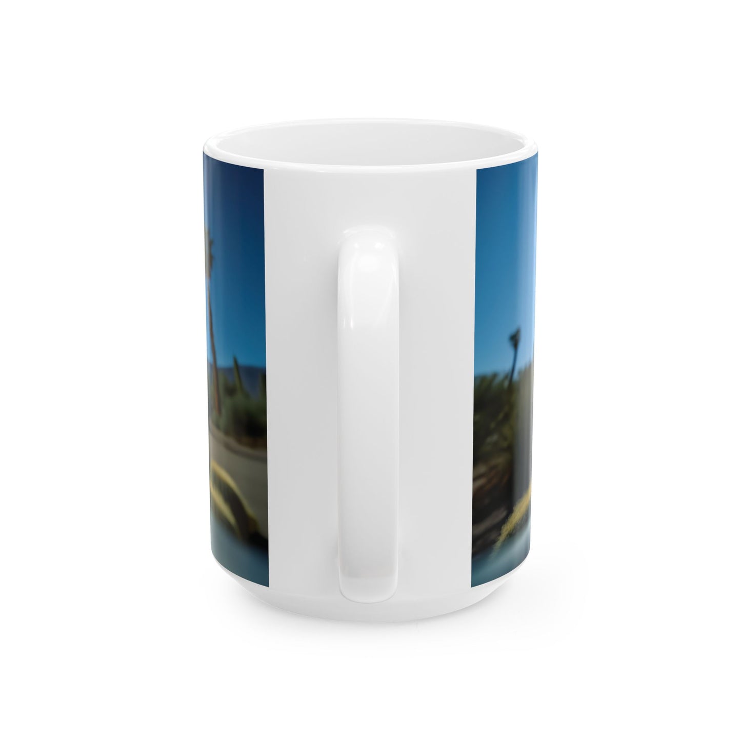 Alien Selfie Ceramic Mug