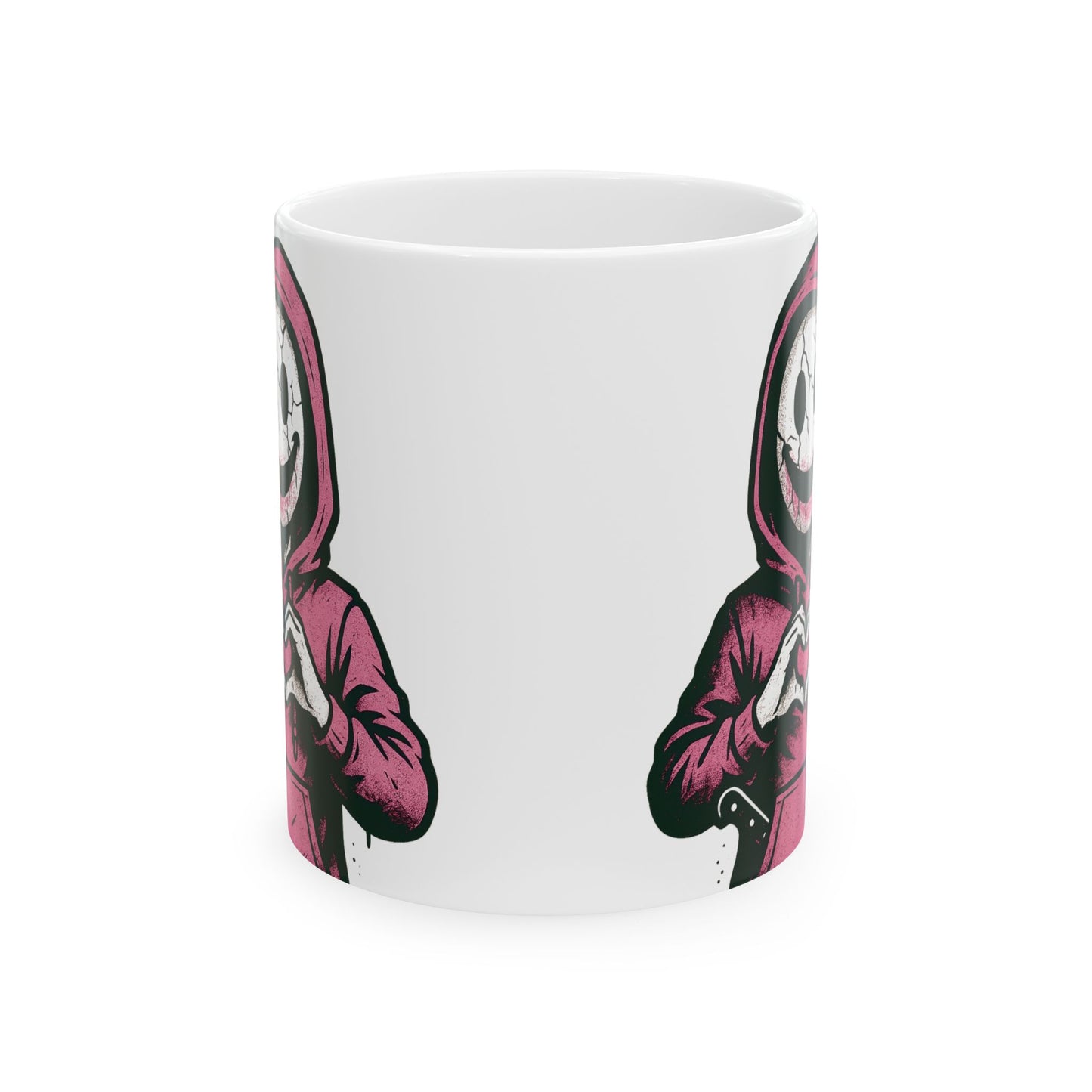 Psycho Love Mug — Gothic Skull Coffee Cup (11oz/15oz)
