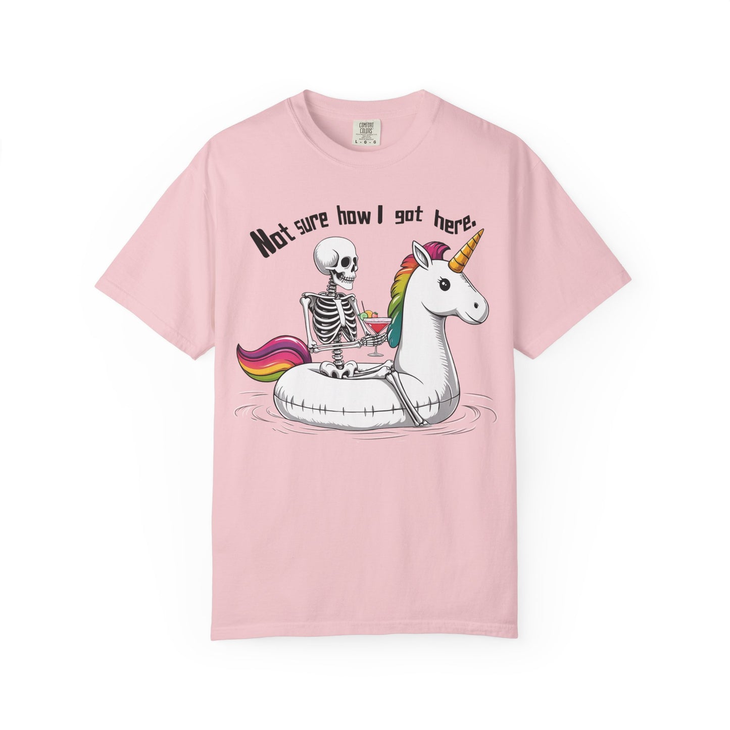 Whimsical Skeleton Unicorn T-Shirt