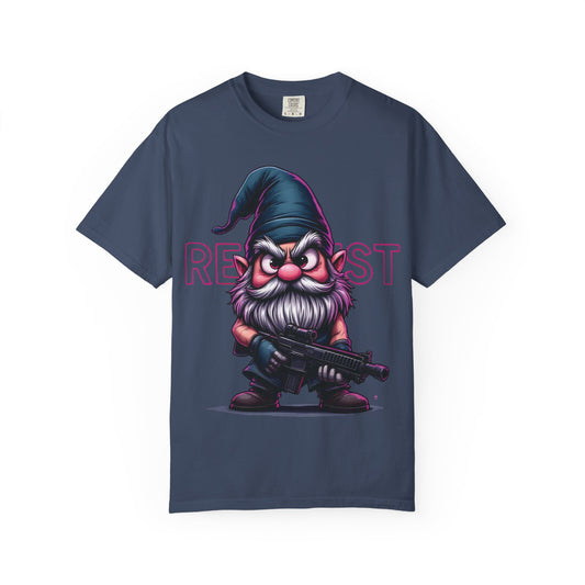 Gnome Resistance Soft Comfort Cotton Funny Unisex T-Shirt
