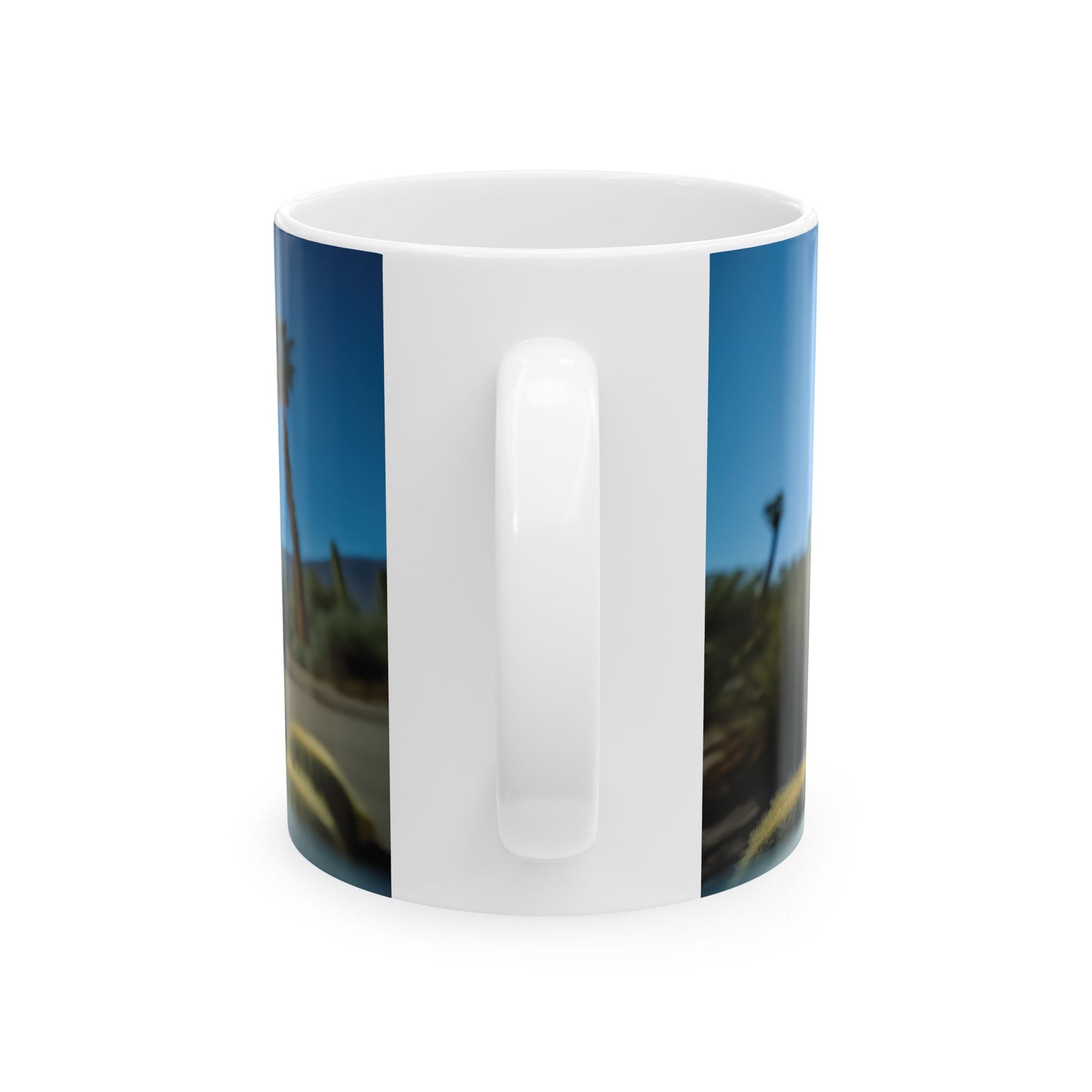 Alien Selfie Ceramic Mug