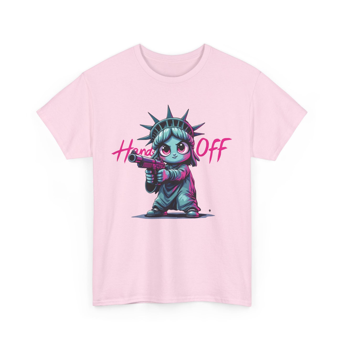 Statue of Liberty Hands Off Protest - Heavy Cotton Graphic Tee