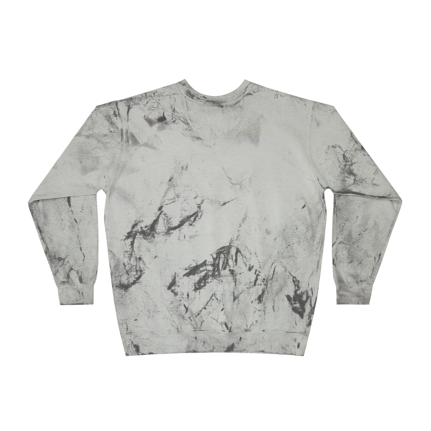 'You Remind Me That I’m Psycho' Marble Tie-Dye Crewneck Sweatshirt