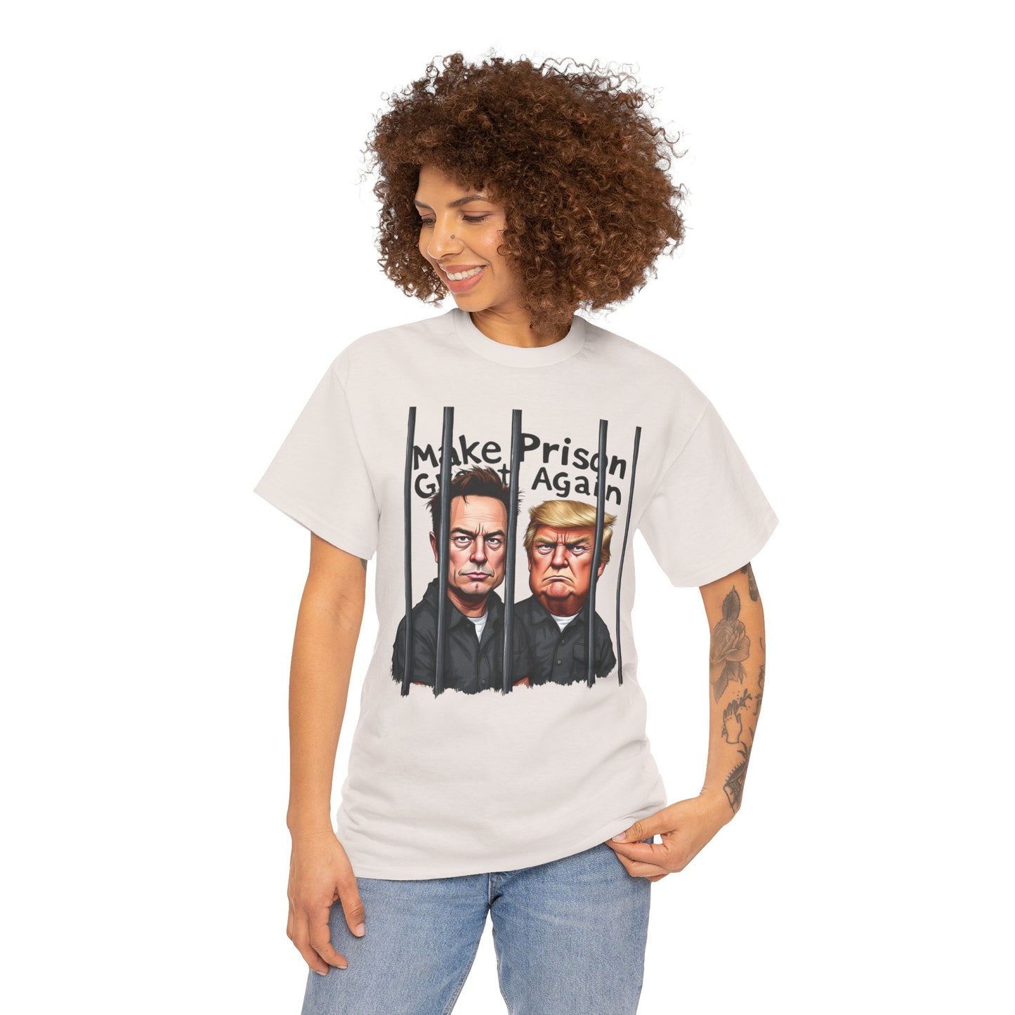 Make prison Great Again Funny Unisex Heavy Cotton Tee