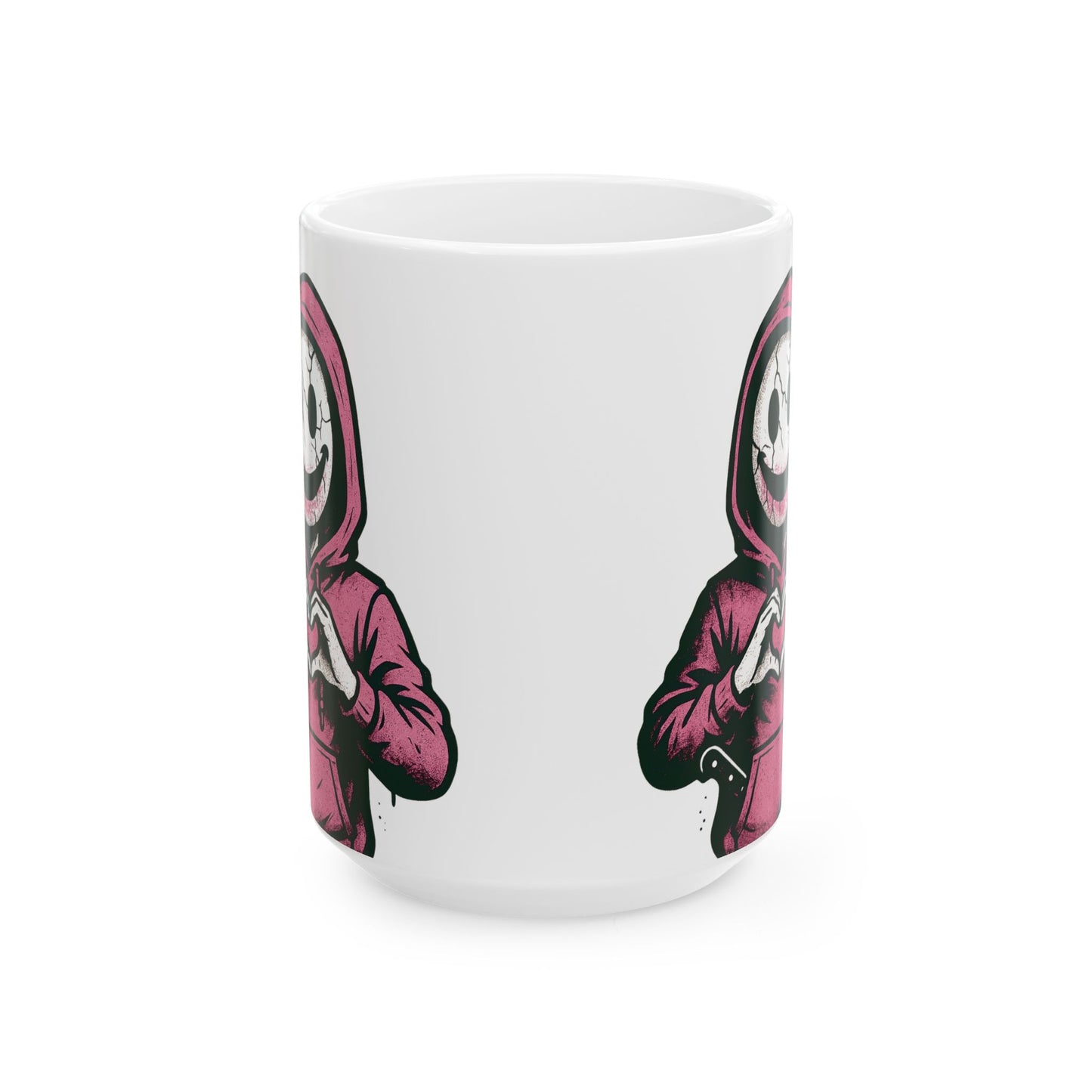 Psycho Love Mug — Gothic Skull Coffee Cup (11oz/15oz)