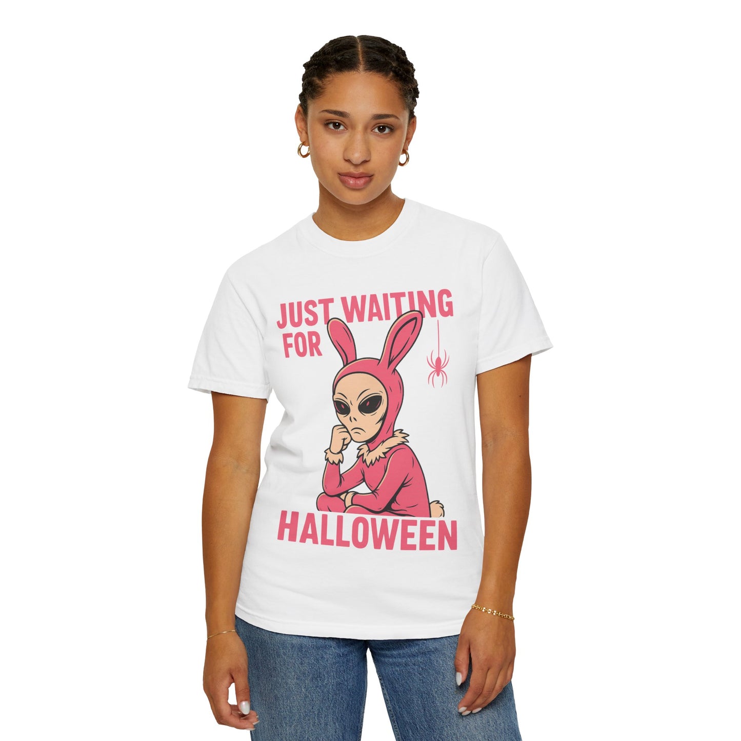 Alien Bunny Halloween Unisex T-shirt