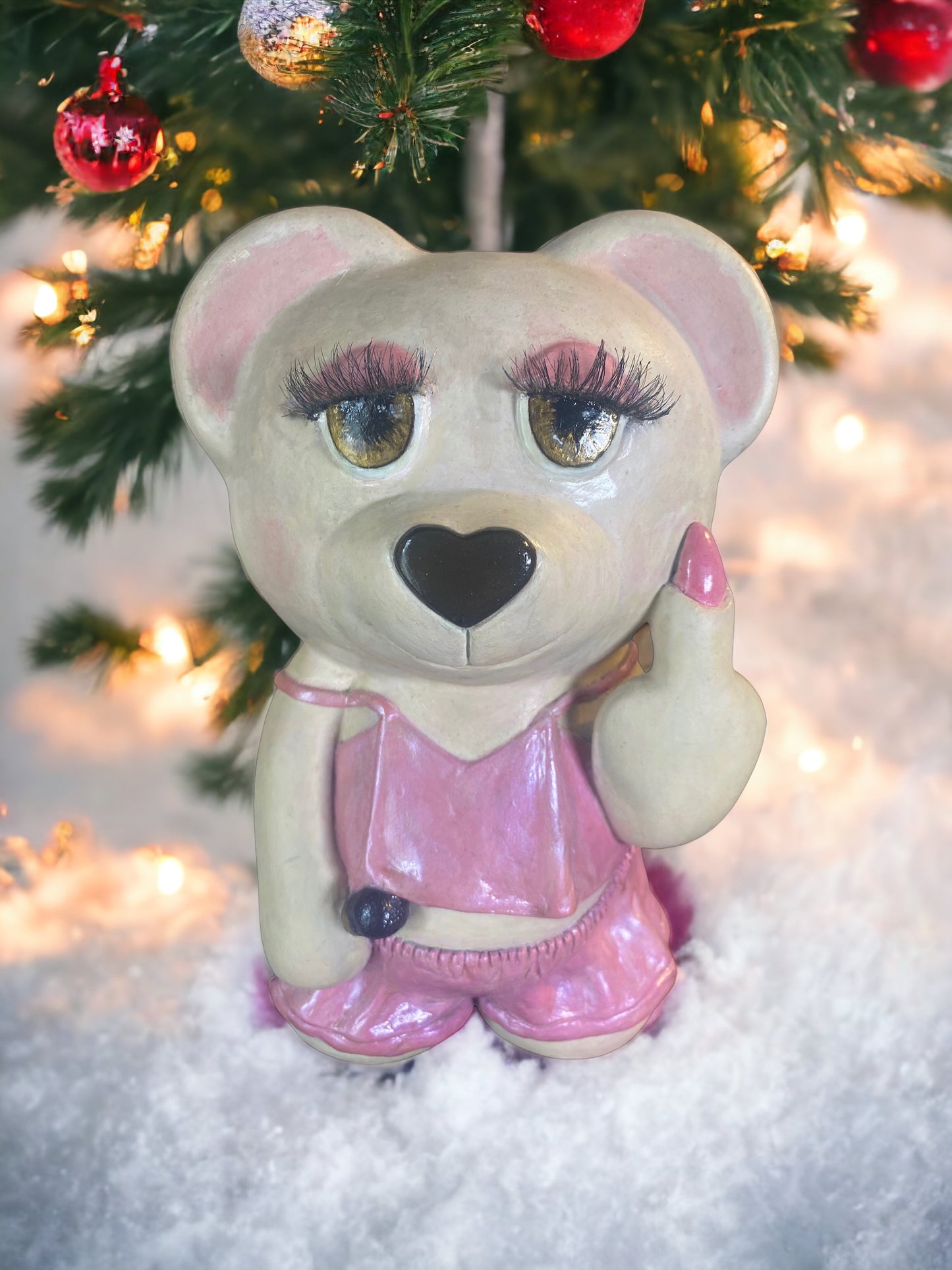 Boys Lie Breakup Bear Art Sculptures (made to order)