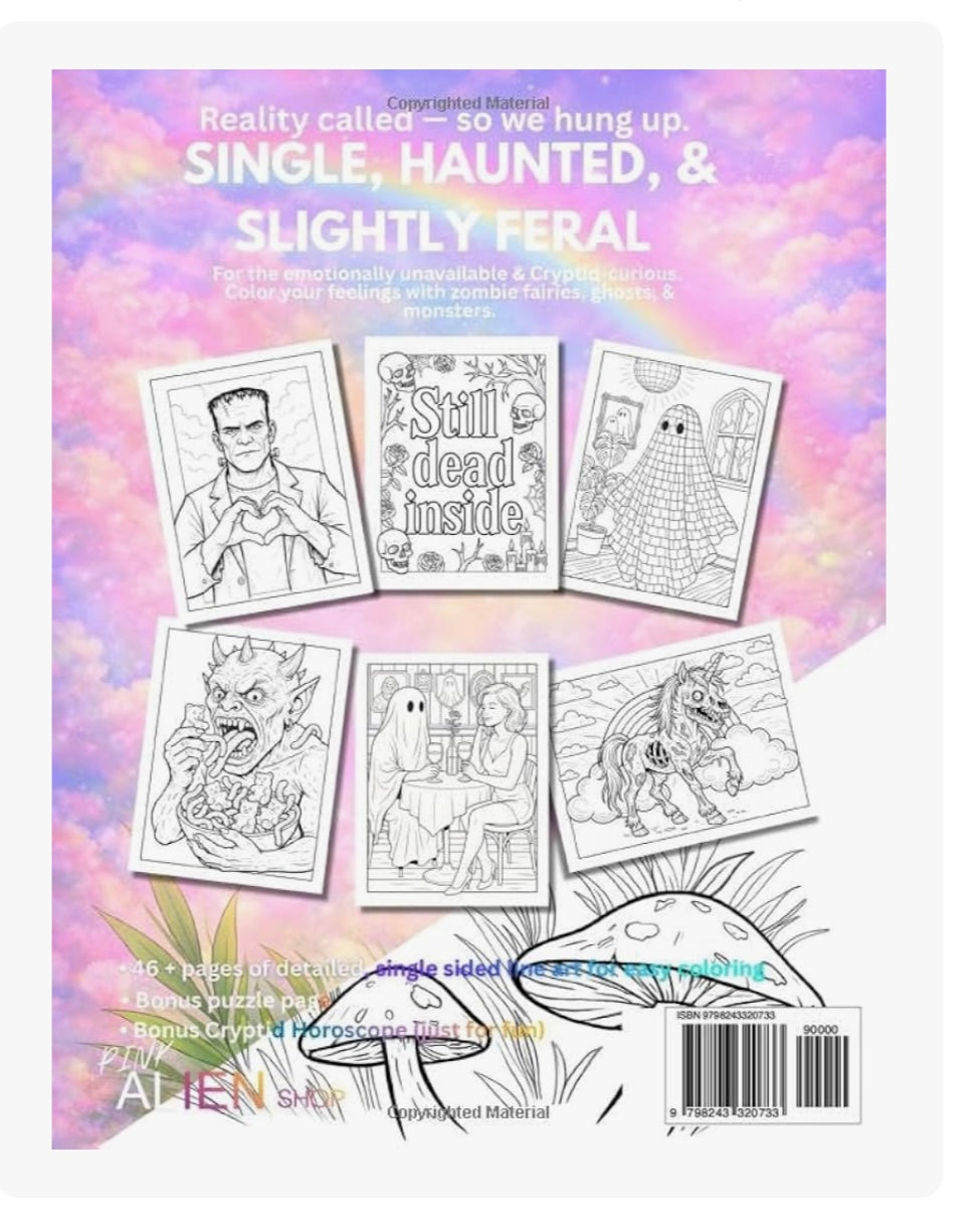 I REFUSE TO LIVE IN REALITY COLORING BOOKS Volume 4