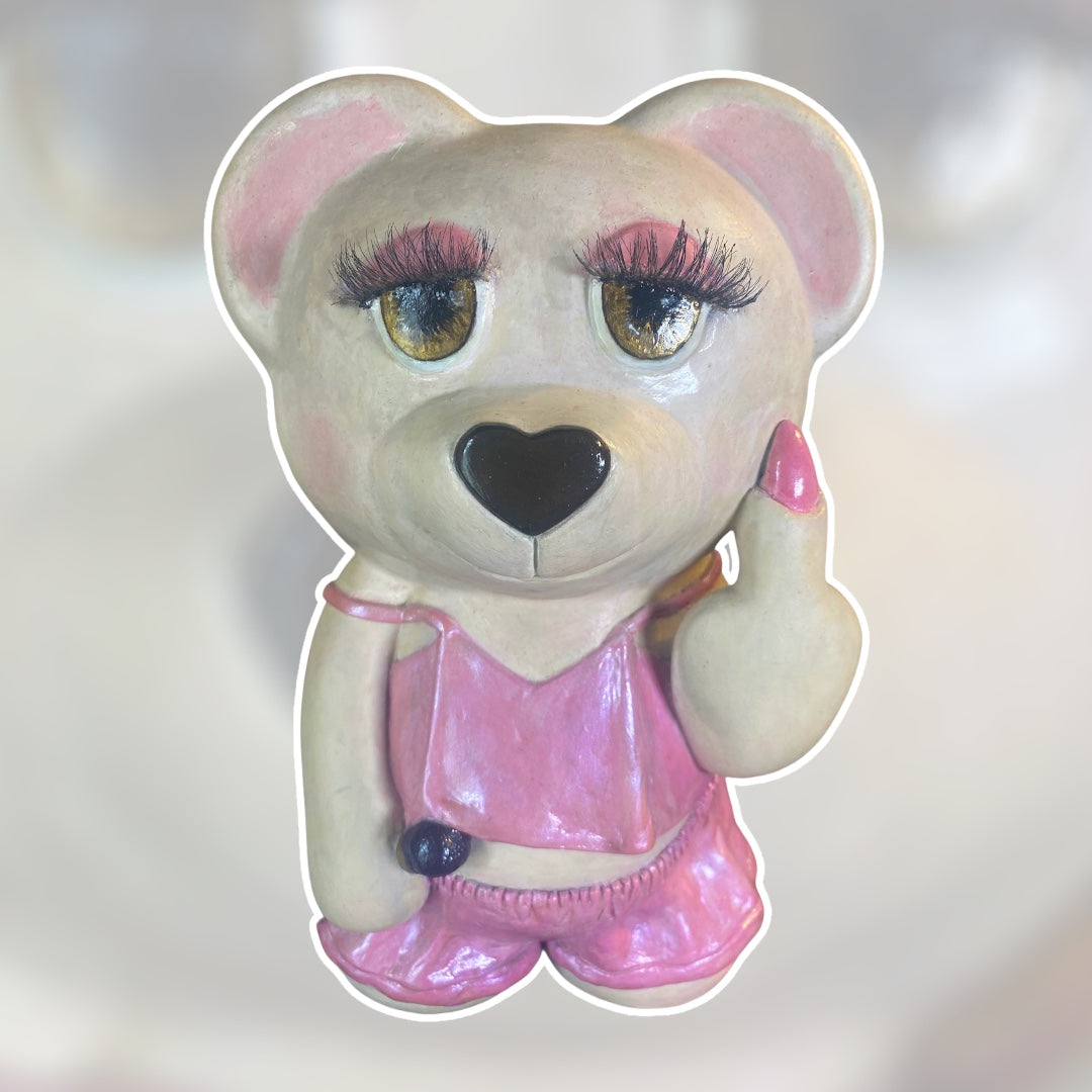 Boys Lie Breakup Bear Art Sculptures (made to order)
